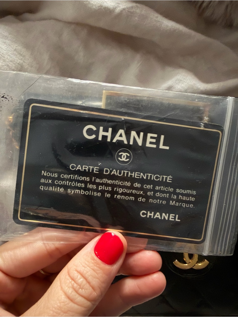 Vintage Chanel Classic Medium Single Flap Bag Black Lambskin Gold 97’-99’ - Picture 3 of 13
